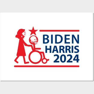 Biden Harris 2024 Humor Posters and Art